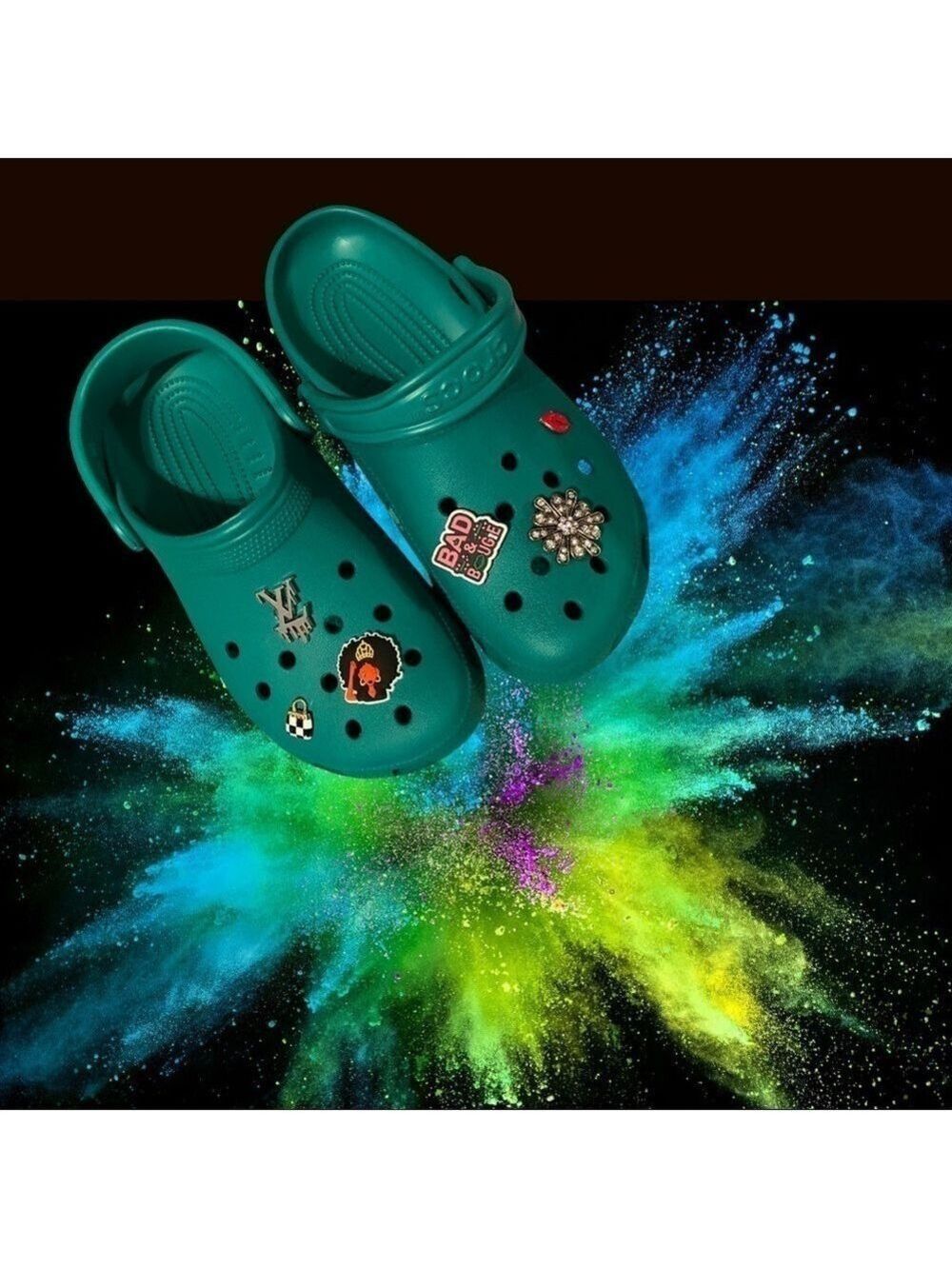 Authentic Customized Crocs #4 with Charms